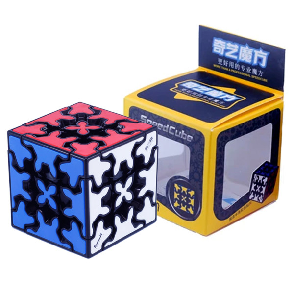 Cube de rubik qiyi engrenagem cubo 3v3 D