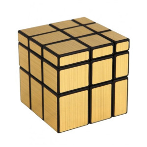 Cubo de rubik qiyi mirror 3x3 oro D