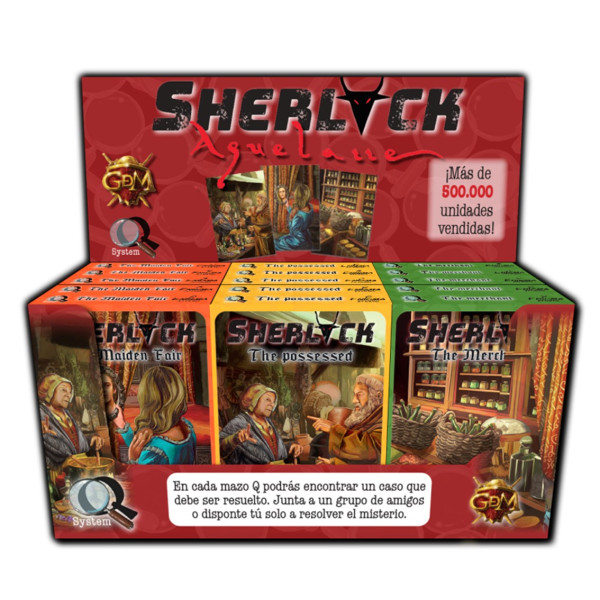 Conjunto de tabelas gdm display sherlock q7: coven (inclui: 5x comerciante 5x empregada doméstica e 5x demonizada) D