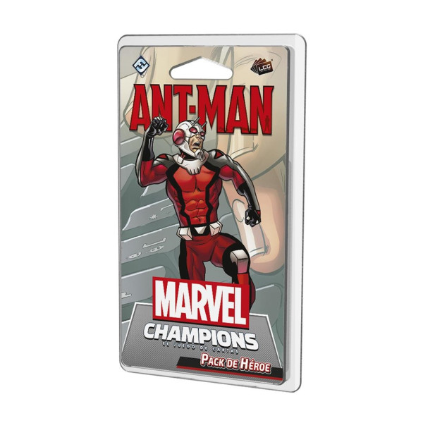 Jogo de tabuleiro dos campeões da Marvel: Homem-Formiga 60 cartas pegi 14 D