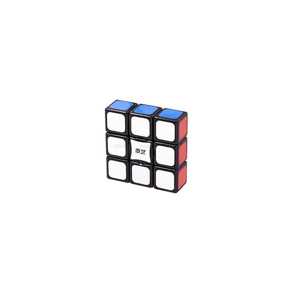 Cubo de rubik qiyi super floppy 3x3x1 bordes negros D