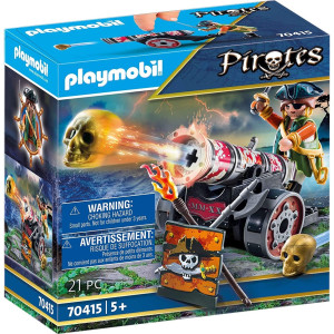 Playmobil pirata hacks com canhão D