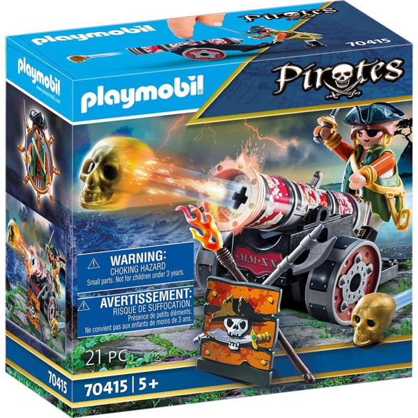 Playmobil pirata hacks com canhão D