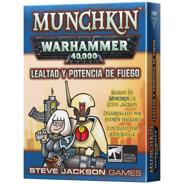 Munchkin jogo de mesa warhammer lealdade e poder de fogo pegi 10 D