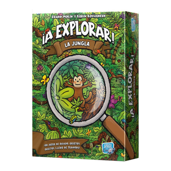 Jogo de mesa para explorar! a selva de idade recomendada 6 anos D