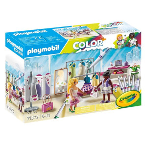 Playmobil colorido nos bastidores D