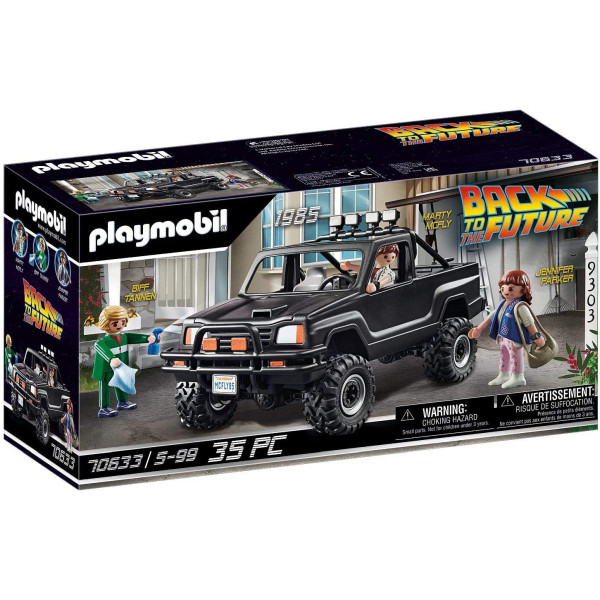 Playmobil de volta para o futuro pick truck - up de marty D