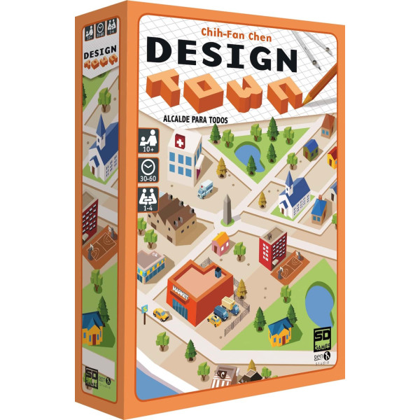 Juego de mesa design town pegi 10 D