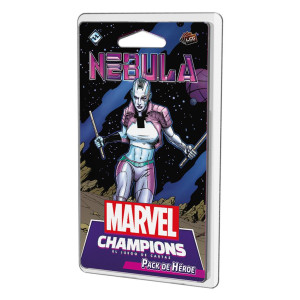 Juego de mesa marvel champions: nebula 60 cartas pegi 14 D