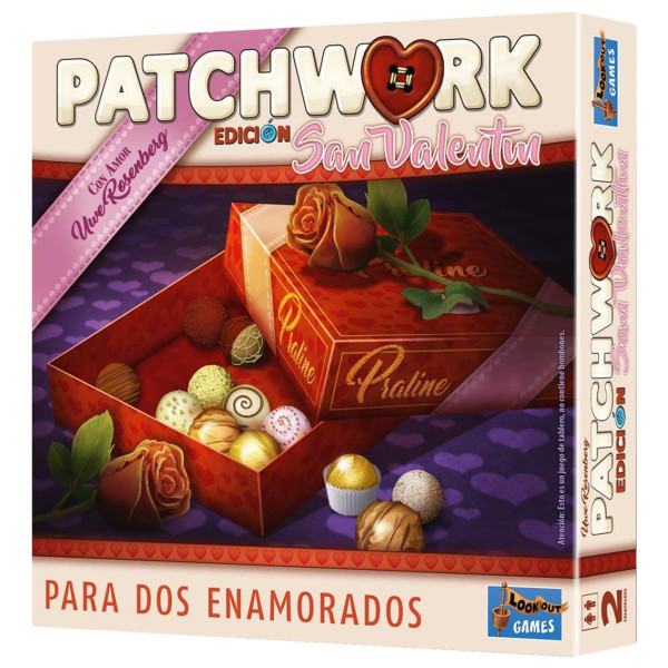 Juego de mesa patchwork san valentin pegi 8 D