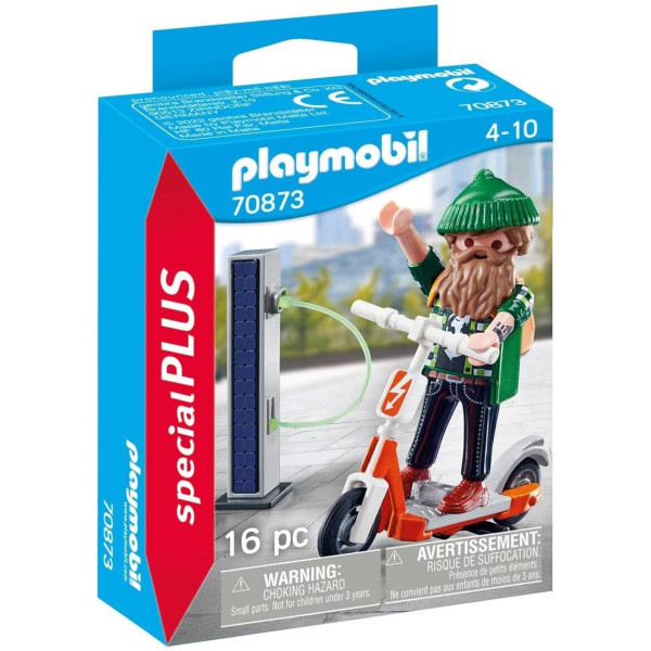 Moderno Playmobil com e-scooter D