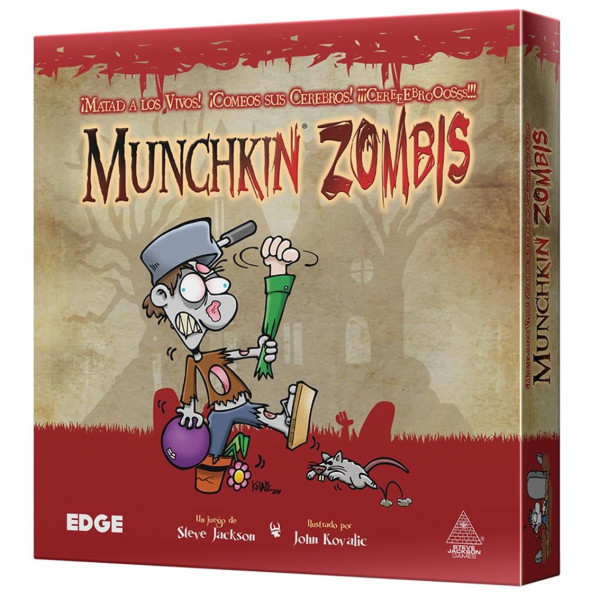 Jogo de tabuleiro pegi de zumbis Munchkin 14 D