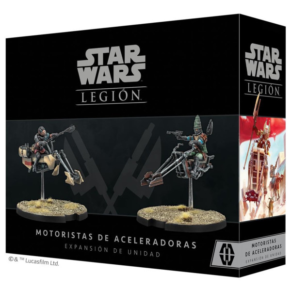 Juego de mesa star wars legion: motoristas de aceleradoras pegi 14 D