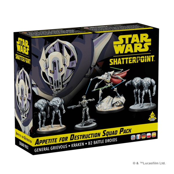 Juego de mesa shatterpoint appetite for destruction squad pack D