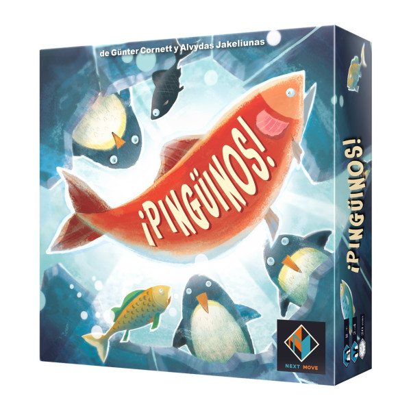 Juego de mesa ¡pingüinos! edad recomendada 8 años D