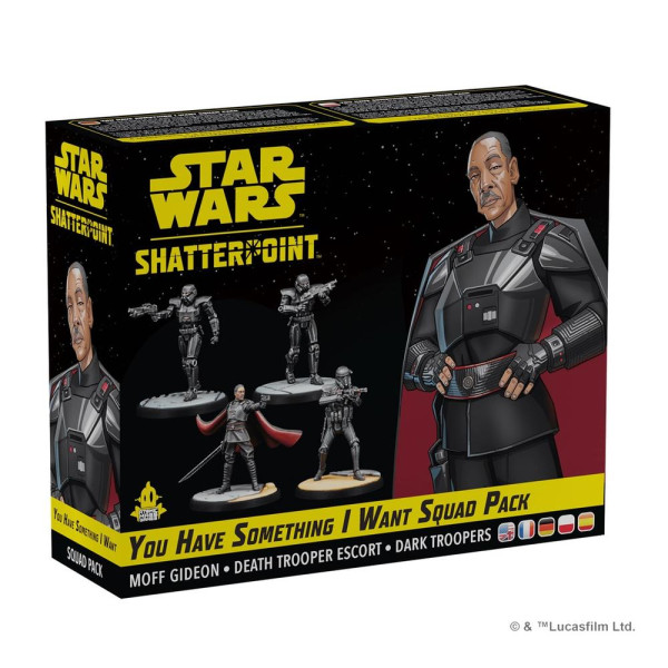 Juego de mesa star wars shatterpoint you have something i want squad pack edad recomendada 14 años D