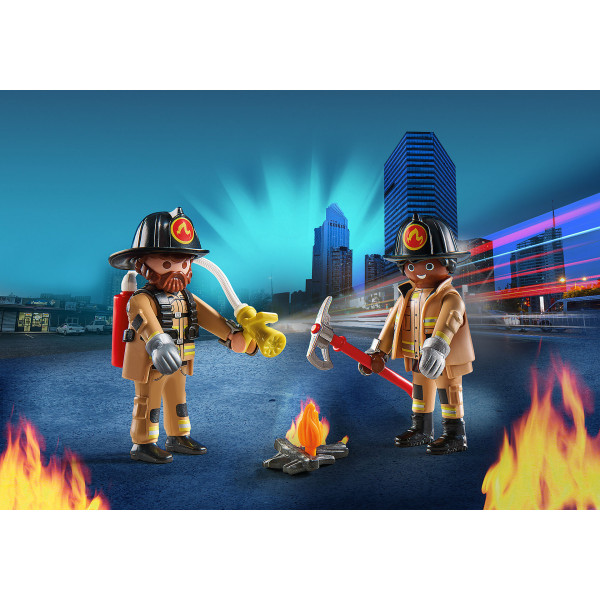 Playmobil duopack bombeiros D