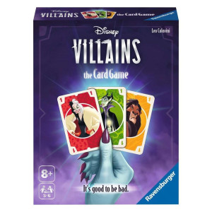 Jogo de mesa ravensburger disney vilões - o jogo de cartas D