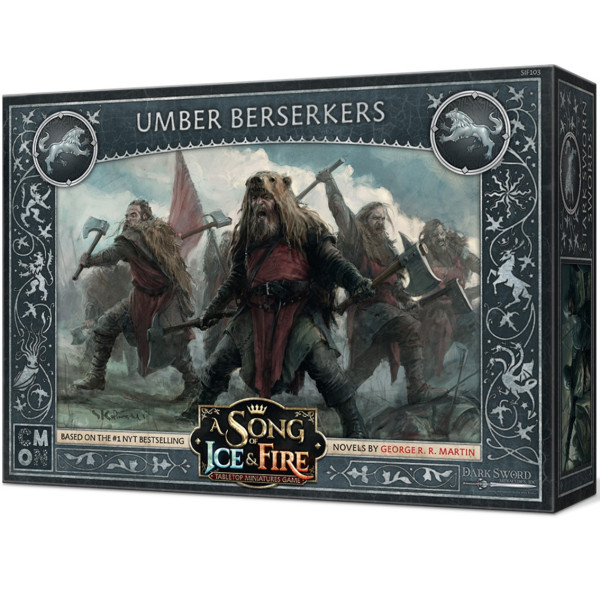 Juego de mesa asmodee cancion de hielo y fuego: berserkers umber pegi 14 D