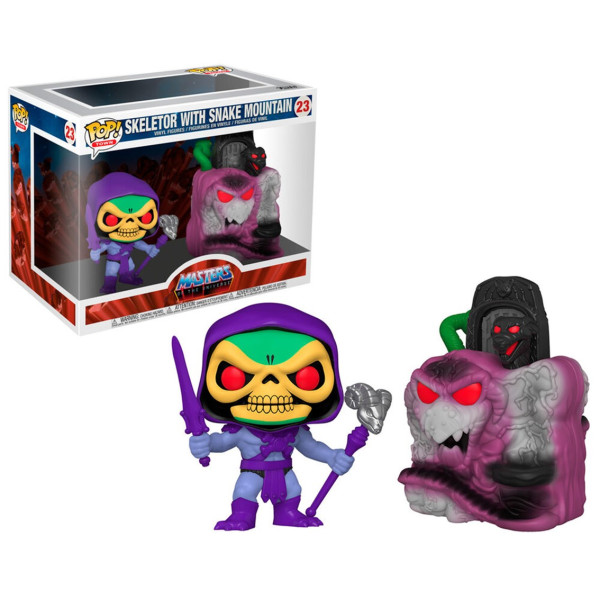 Funko pop town animacion masters of the universe montaña serpiente con skeletor 51469 D