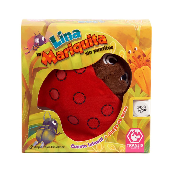 Juego de mesa lina la mariquita sin puntitos D