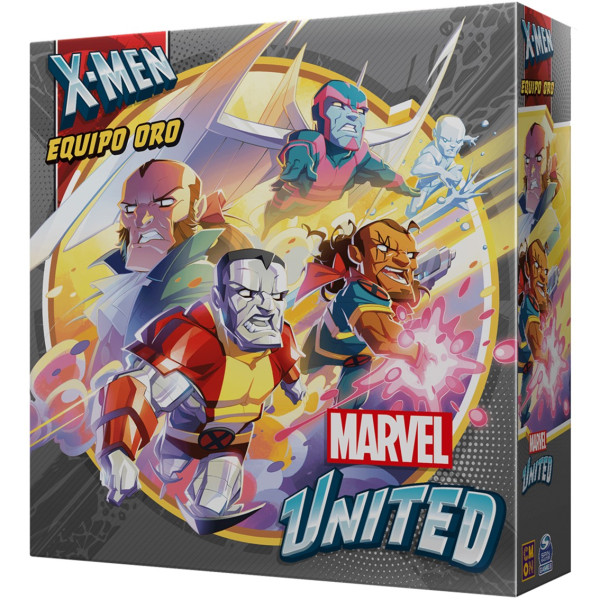 Jogo de tabuleiro da equipe Marvel United Pegi Gold 14 D