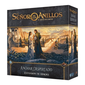 Jogo de mesa o senhor dos anéis o jogo de cartas angmar desperta expansão de heróis idade recomendada 14 D