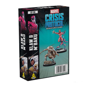 Juego de mesa marvel crisis protocol klaw and m´baku (ingles) D