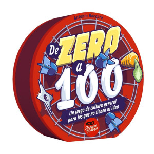 Jogo de tabuleiro de zero a 100 idade recomendada 12 anos D