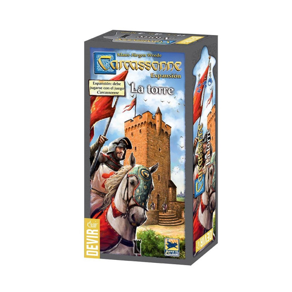 Juego de mesa devir carcassonne la torre D