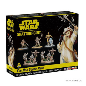 Jogos de mesa estrelas guerras shatterpoint yub nub squad pack D