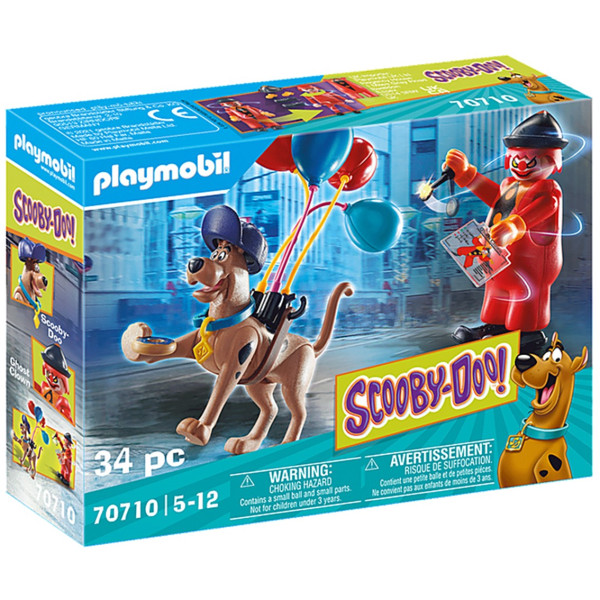 Playmobil scooby - doo! aventura con ghost clown D