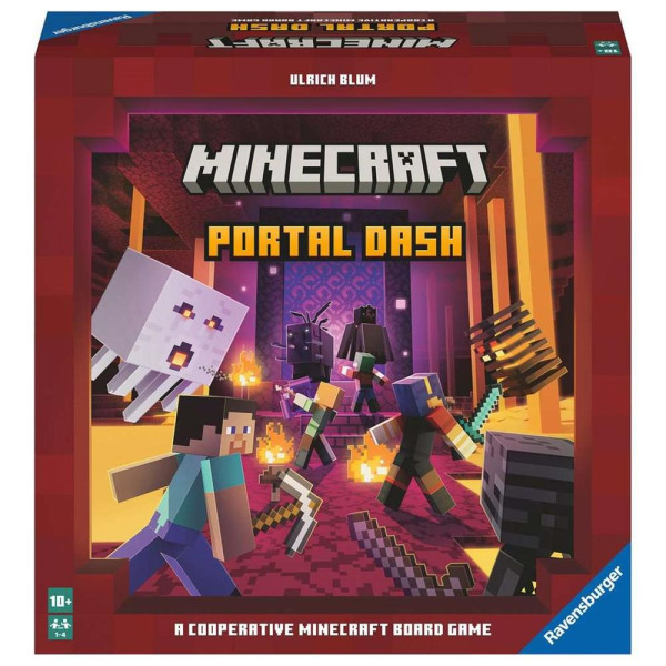 Juego de mesa ravensburger minecraft portal dash (ex magma & monsters) D