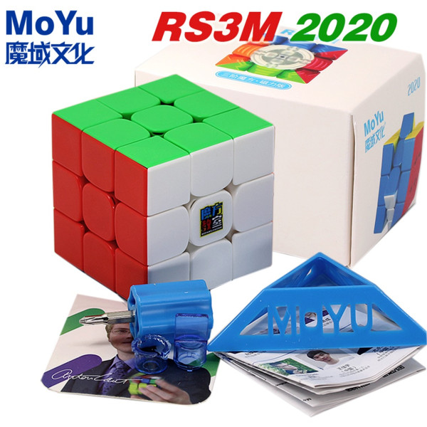 Cube rubik moyu rs3m 2020 stk magnético D