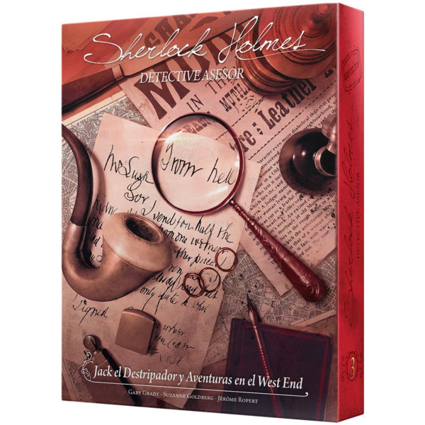 Juego de mesa sherlock holmes: jack el destripador pegi 12 D