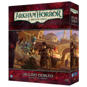 Tabela jogo arkham horror lcg escarlate chaves expansão campanha pegi 14 D