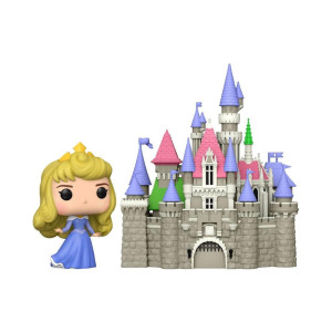 Funko pop town disney ultimate princess princesa aurora con castillo 56353 D