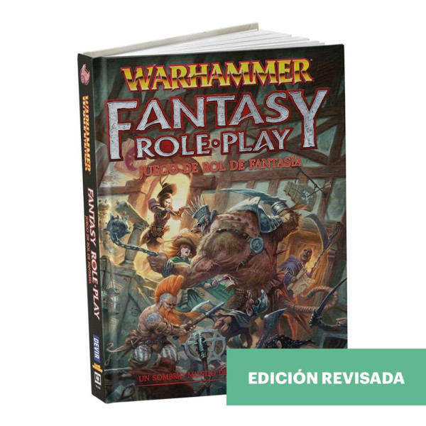 Juego de rol devir warhammer edición revisada D