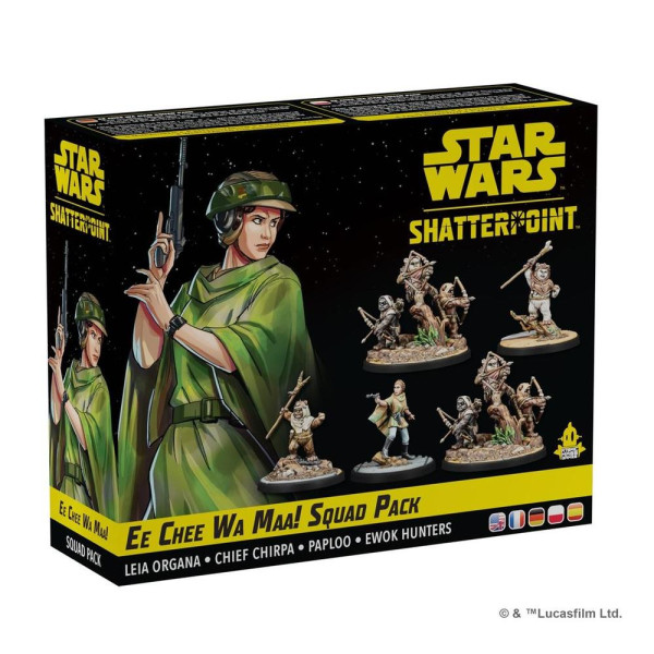 Juego de mesa star wars shatterpoint ee chee wa maa! squad pack D