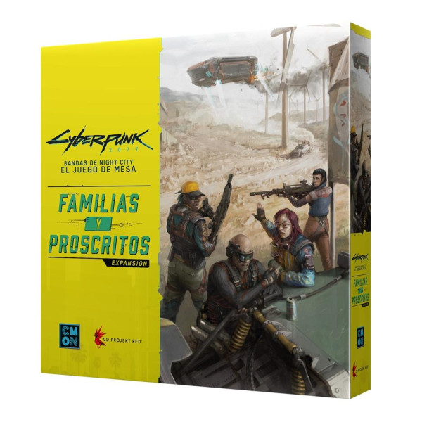 Conjunto de tabelas Cyberpunk 2077: famílias e escribas de idade recomendadas 14 anos D