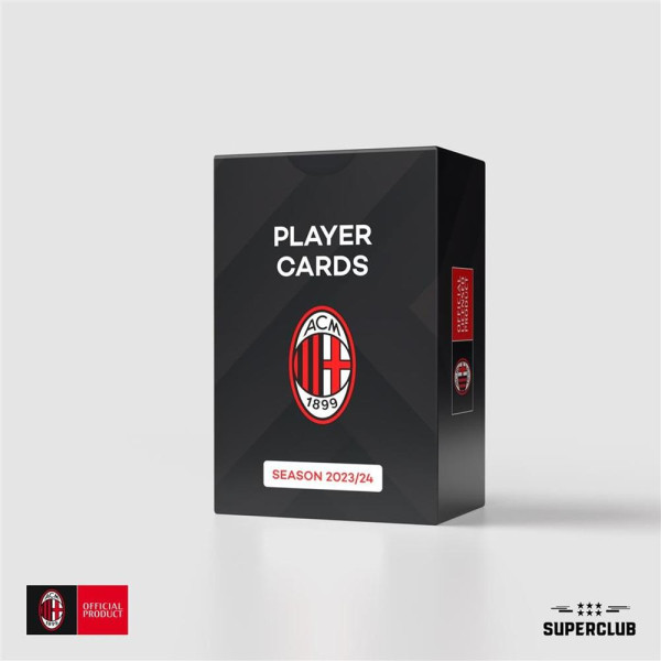 Juego de mesa superclub ac milan player cards 2023 - 24 ingles D