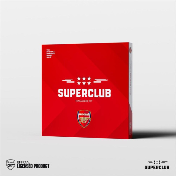 Kit de gerenciamento de arsenal do jogo de tabuleiro Superclub inglês D