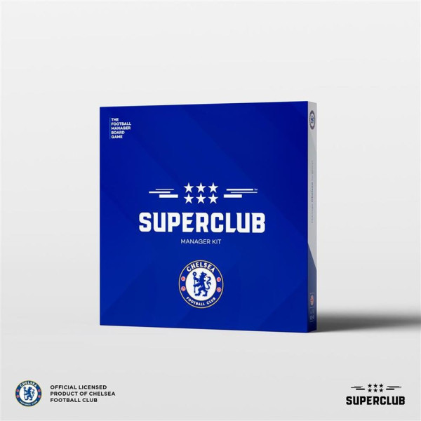 Kit de jogo de tabuleiro Superclub chelsea manager inglês D