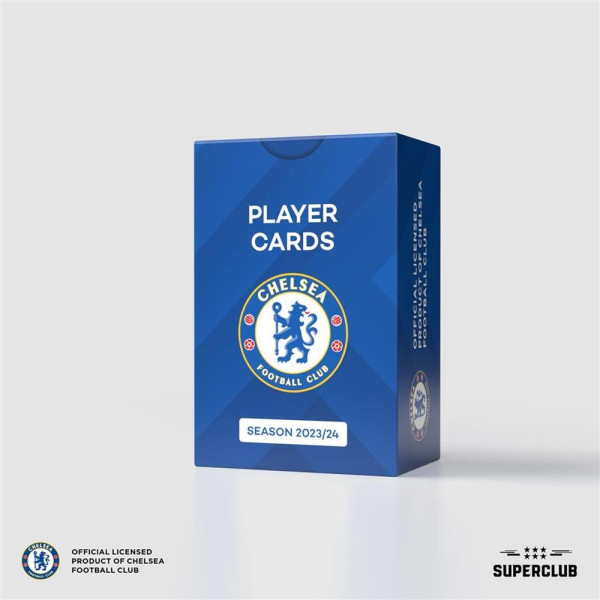 Superclub jogo de mesa chelsea jogar cartas 2023 - 24 Inglês D