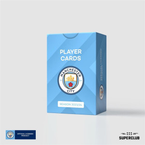 Cartas de jogador do Superclub Manchester City 2023, jogo de tabuleiro - 24 inglês D