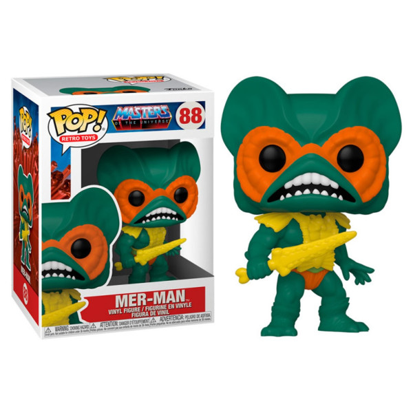 Funko pop animação mestres do universo merman 56207 D