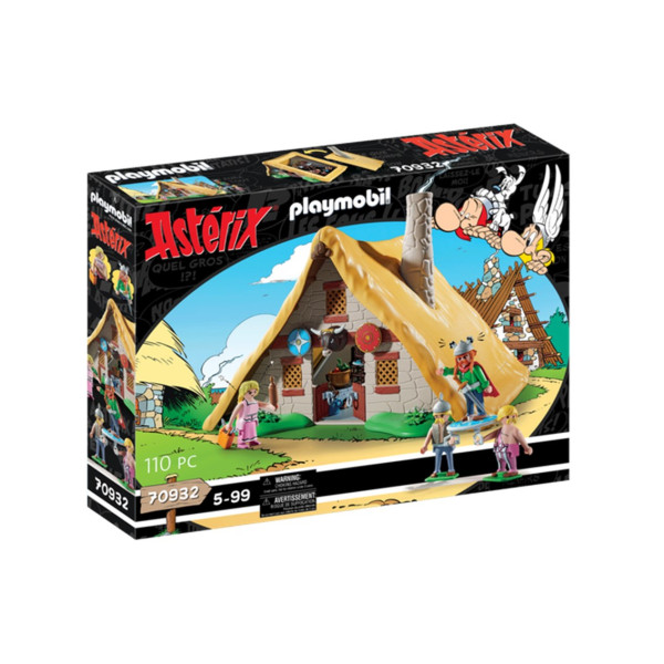 Playmobil asterix : cabana de abraracurcix D