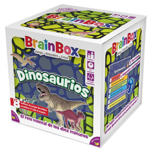 Juego de mesa brainbox dinosaurios pegi 5 D