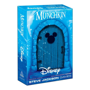 Jogo de tabuleiro Munchkin Disney Edition com idade recomendada de 10 anos (Inglês) D