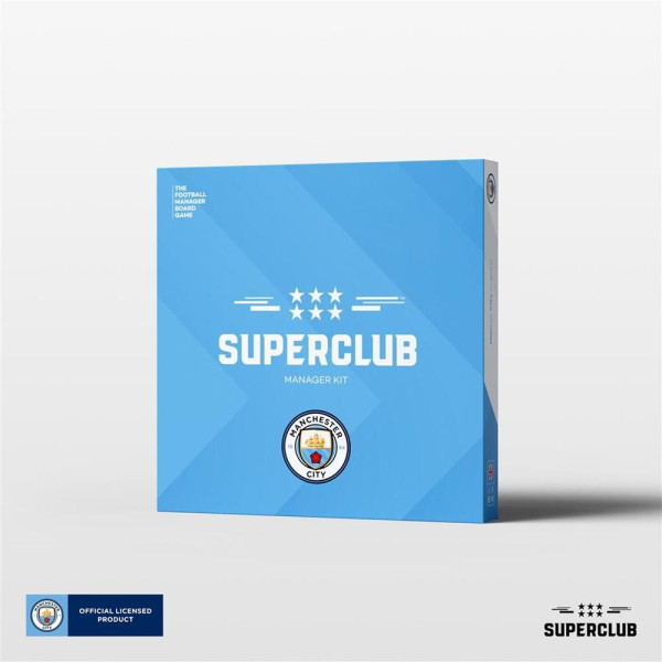 Juego de mesa superclub manchester city manager kit ingles D